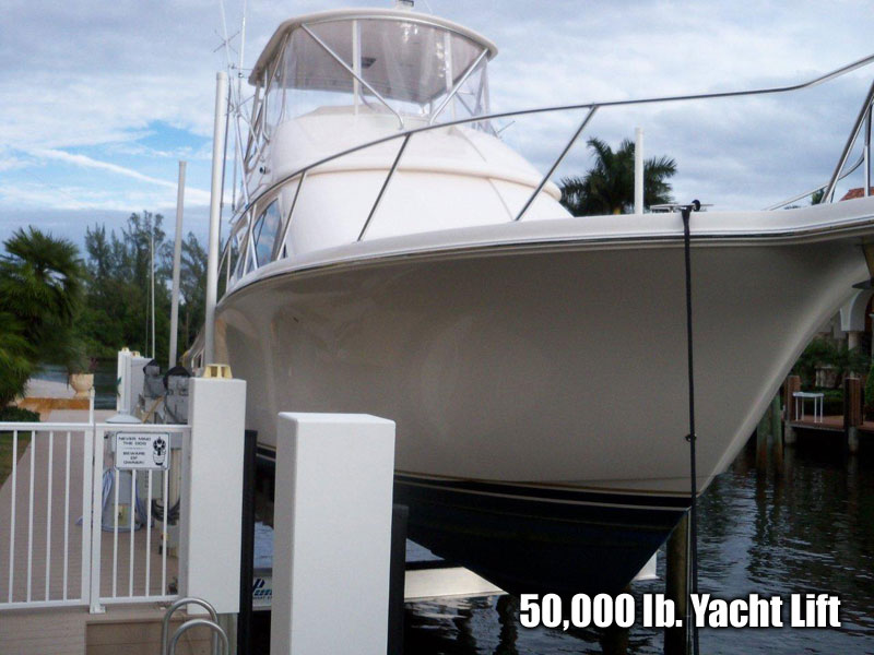 50,000 lb. Yacht Lift