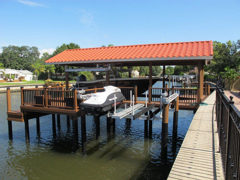 Boat House and Lifts